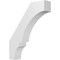 Ekena Millwork 5 1/2-in. W x 24-in. D x 30-in. H Balboa Architectural Grade PVC Knee Brace BRCP055X24X30BOA - alternate 1